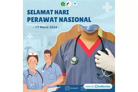 Twibbon Hari Perawat Nasional Dan Hut Ppni Ke Diperingati Pada