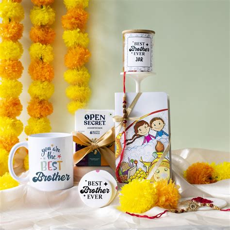 Best Brother Rakhi Gift Combo - Gifts By Rashi