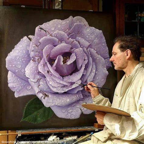 gioacchino-passini-hyper-realistic-painting-wooarts-01 | Rose painting, Realistic paintings ...