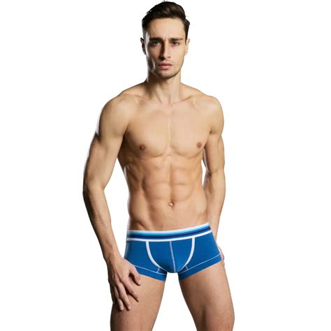 Buy Brand Mens Underwear Male Boxer Shorts Cotton