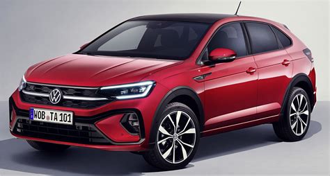 The New Volkswagen Taigo Suv Coupe For The European Market Red Bookmarks