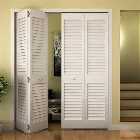 Buy In X In Plantation Louvered Solid Core White Wood Interior