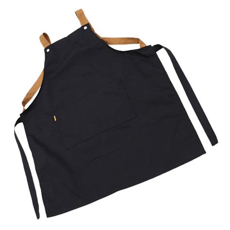 Apron Canvas Men And Women With Pockets Barbecue Aprons Mens Grilling