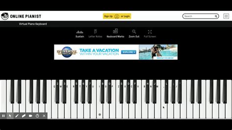 Virtual Piano Online Piano Keyboard | OnlinePianist Play that song - YouTube