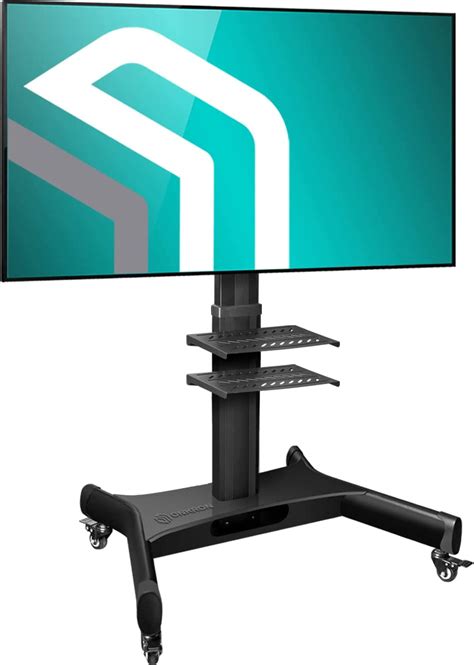 ONKRON Mobile TV Stand With Wheels Rolling Corner TV Stand For 32 65