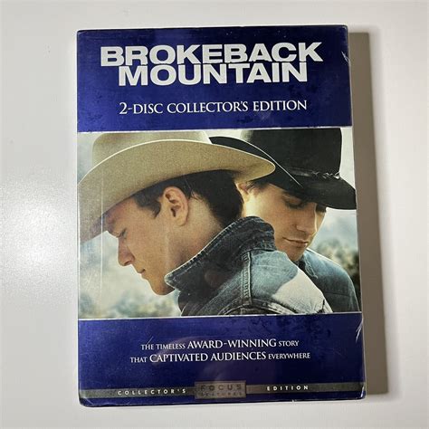 New Sealed Brokeback Mountain Dvd 2007 2 Disc Set Collectors