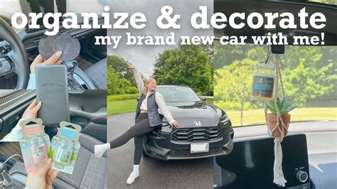 ORGANIZE AND DECORATE MY CAR WITH ME Car Essentials Haul