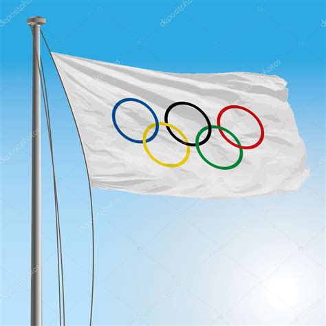 Olympic flag – Stock Editorial Photo © frizio #37159303