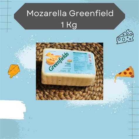 Jual Keju Mozarella Greenfields 1kg Shopee Indonesia