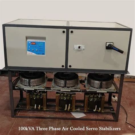 100kva Three Phase Oil Cooled Servo Stabilizer At Rs 180000 Bengaluru