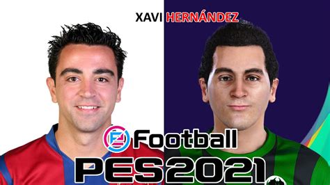 Xavi Hern Ndez Pes Face Build Stats Youtube