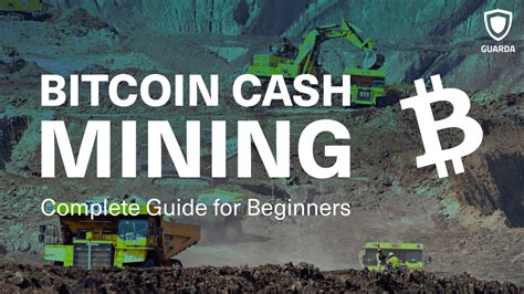 How To Mine Bitcoin Cash A Complete Guide For Beginners 2021 Guarda Blog