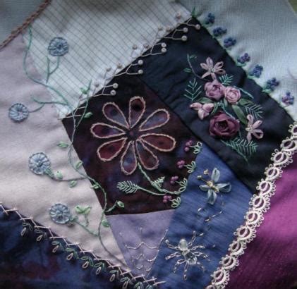 Crazy quilt embroidery - set your creativity free