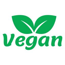 Vegane Blätter Grünes Abzeichen PNG Und SVG Design Für T Shirts