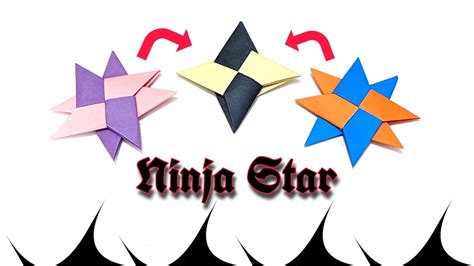 Origami Ninja Star Youtube