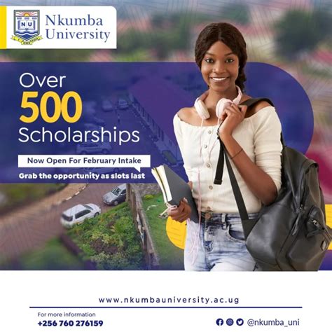 Nkumba University Offers 500 Scholarships for February 2024 Intake - My ...