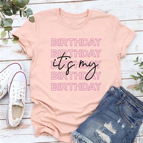 Its My Birthday Shirt Womens Birthday T Birthday Girl Shirt My