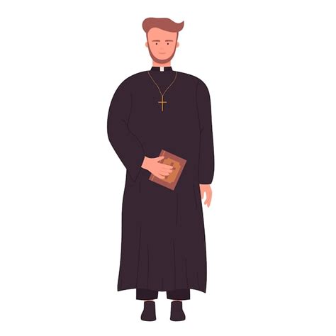 Catholic Priest Collar Clipart