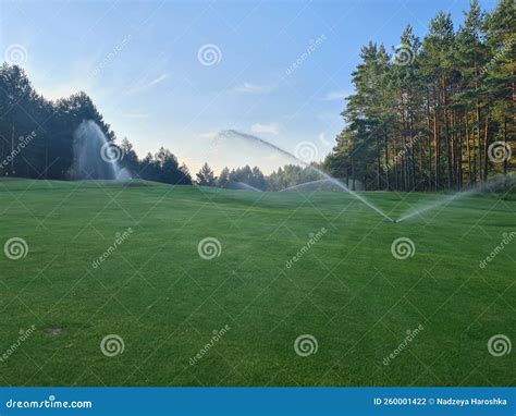 Irrigation Of Golf Courses And Fairway Maintenance On Golf Courses