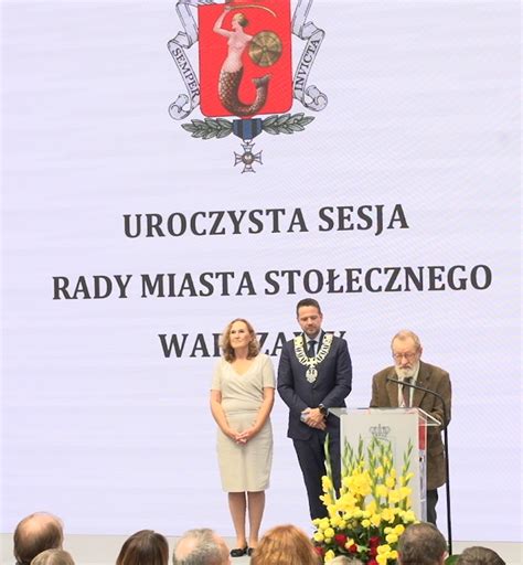 Juliusz Kulesza Honorowym Obywatelem Warszawy PWPW PL