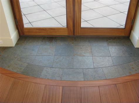 Slate Entry Transition House Flooring Entryway Flooring Entryway Tile