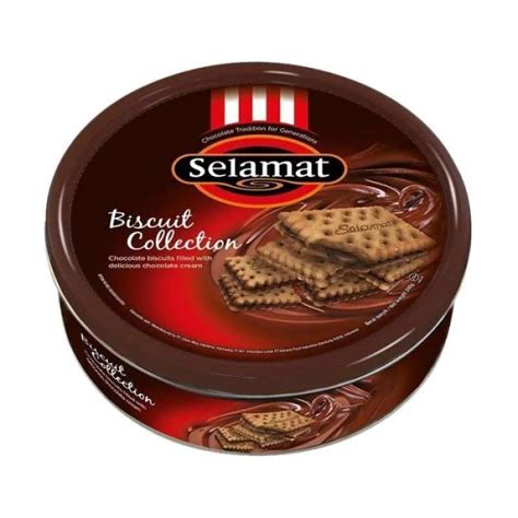 Jual Selamat Wafer Chocolate Sandwich Biscuit Collection Gr Di