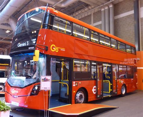 Wright Gemini 3 ‘scene At The Nec 2015 Buses For London Dennis