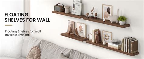 amazoncom heimlove   floating shelves  wallmounted storage