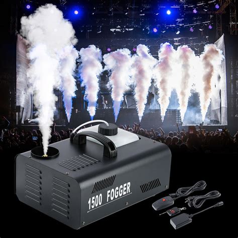 1500W Party Stage Fog Smoke Machine Upspray Fogger W Wireless Remote EBay