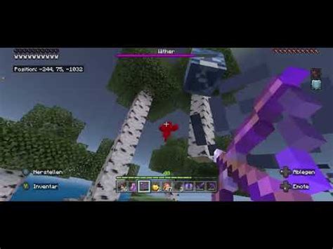 Minecraft Survival Wir K Mpfen Gegen Den Wither Youtube