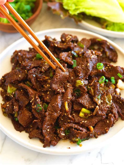 Beef Bulgogi Recipe (Korean BBQ Beef)