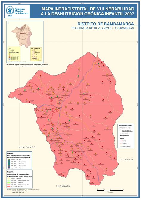 Mapa Vulnerabilidad Dnc Bambamarca Hualgayoc Cajamarca By World Food