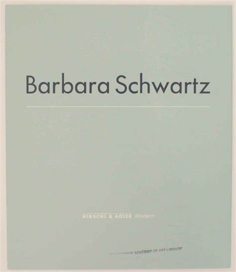 Barbara Schwartz Barbara Schwartz