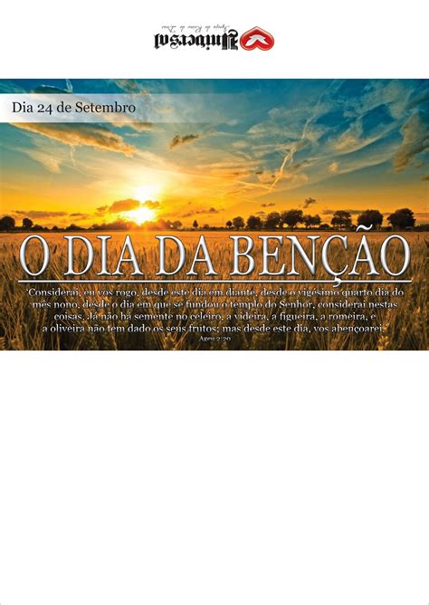 Frases FJU PA ENVELOPE DA BENÇÃO UM DO DÍZIMO OUTRO DO DIA DA BENÇÃO