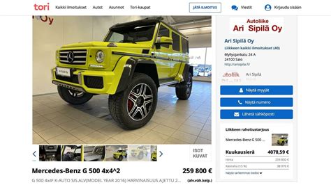 K Ytetyt Erikoisuudet Mercedes Benz G