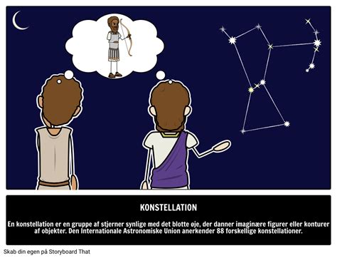 Hvad Er En Konstellation Storyboard Af Da Examples