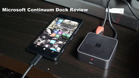 Microsoft Continuum Dock Review Display Dock Hd Youtube