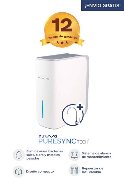 Purificador De Osmosis Inversa Compacto Nuwa