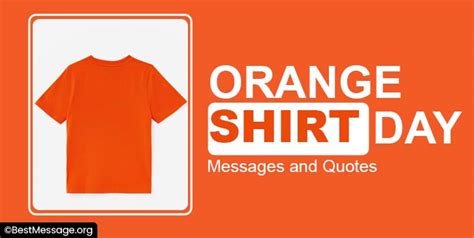 Orange Shirt Day Messages, Orange Shirt Quotes