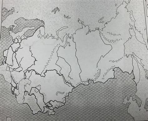 Northern Eurasia and Central Asia Map Quiz (Geographic Features ...