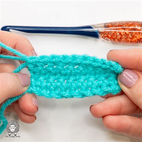 How To Crochet In The Back Bumps Of A Chain Tutorial