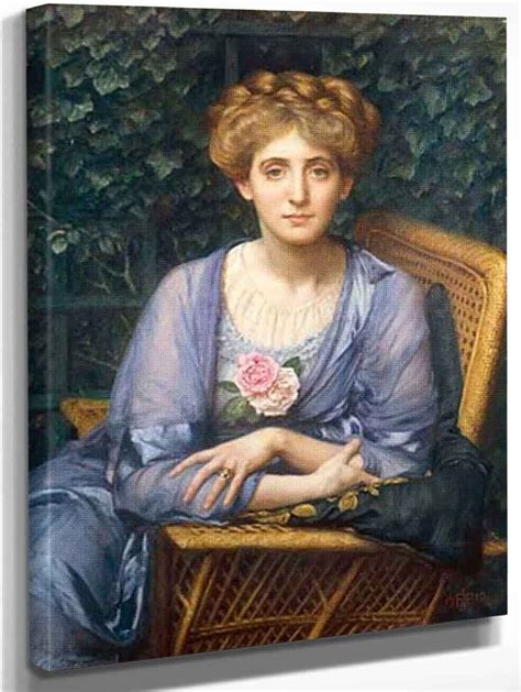 Portrait Of Agnes Macdonald By Sir Edward John Poynter Art Reproduction