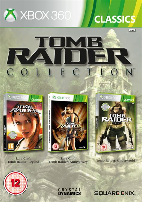 Tomb Raider Legendanniversaryunderworld Triple Pack Xbox 360 Zavvi