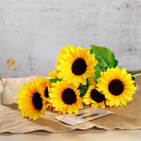 Large Silk Sunflowers | Silk Flowers Factory