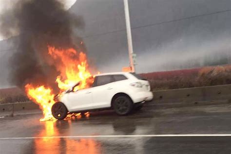 Breaking Vehicle Fire On Highway Between Chilliwack And Abbotsford