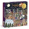 Amazon Galison Winter Lights Foil Puzzle Pieces Holiday