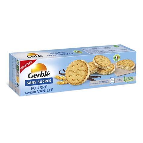 Gerbl Gateaux Vanille Sans Sucres La Boite De G