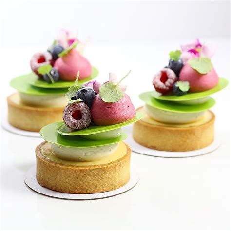 Antonio Bachour On Instagram Key Lime Tart With Berries And White