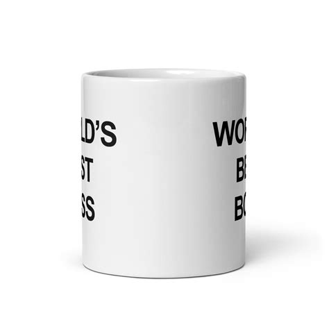 World S Best Boss Mug Etsy