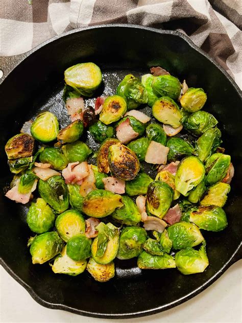 Roasted Brussels Sprouts With Bacon Recipe